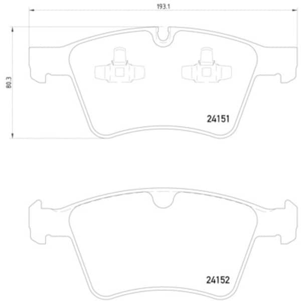Pagid Brakes Disc Brake Pad, 355014191 355014191 - main
